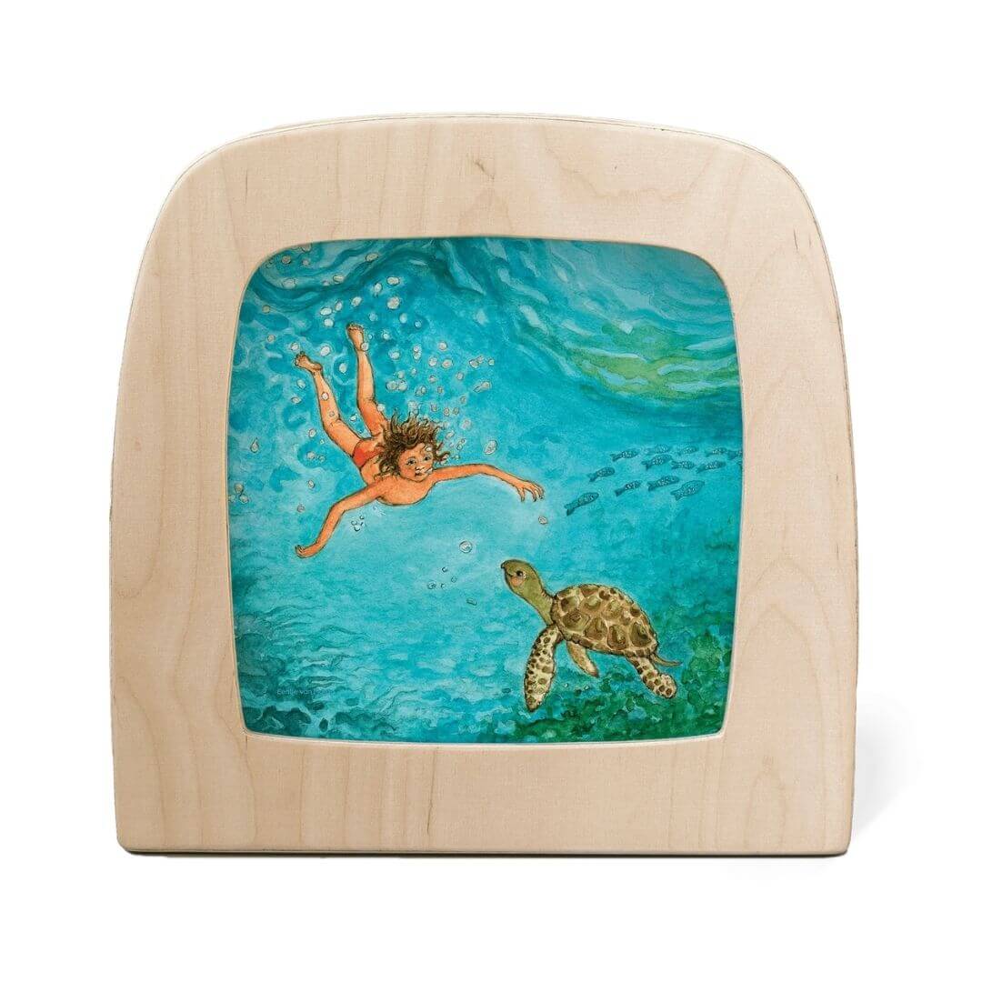 Night Light Transparency - Eentje van Margo's Artist Collection - Sea Turtle